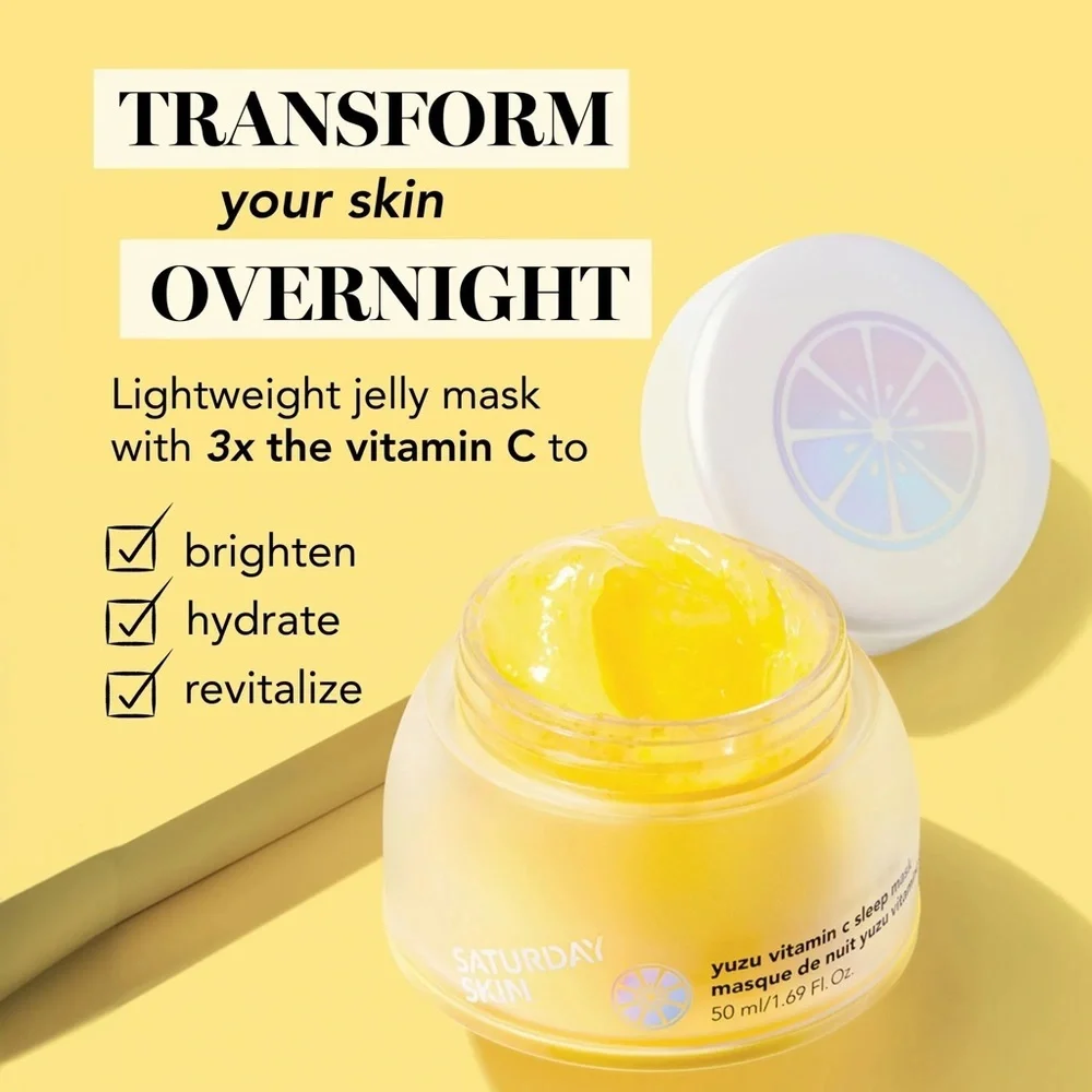 Saturday Skin • Yuzu Vitamin C Sleep Mask 50ml